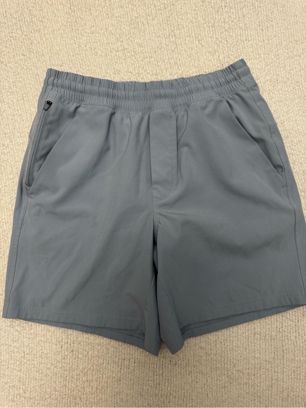 Men's VRST All-in lined Performance Elastic-Waist Shorts - light blue